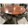 Image 1 : *L* ROUND TEKNION 6 SEAT DINING TABLE