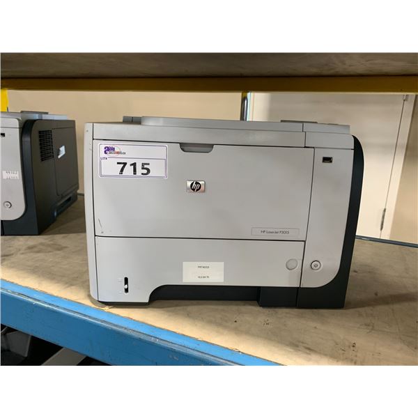 *L* HP LASERJET P3015 MONOCHROME PRINTER
