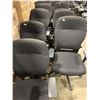 Image 2 : *L* LOT OF 13 HIGH BACK ERGONOMIC TASK CHAIRS WITH & WITHOUT ARMS - MUST TAKE ALL