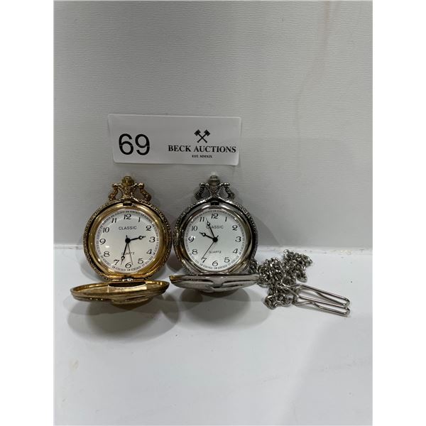 Set Of Vintage Pocket Watches