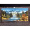 Image 1 : Beautiful Framed Oil Painting On Fabric
