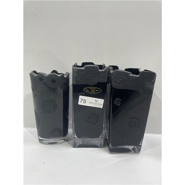 Vintage Style Glass Vases