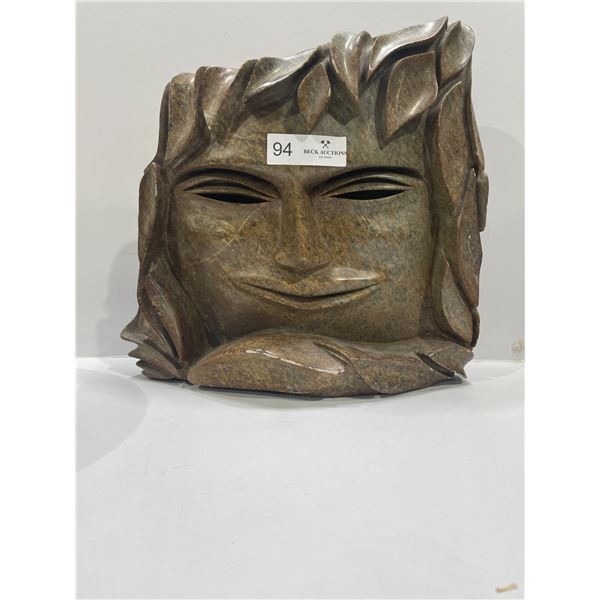 Hand-Carved Stone Statue