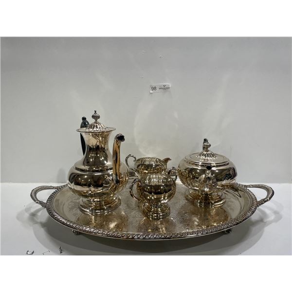 Silver Plated Tea Set