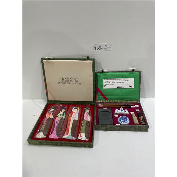 Chinese Traditional Callighraphy Set And Combs