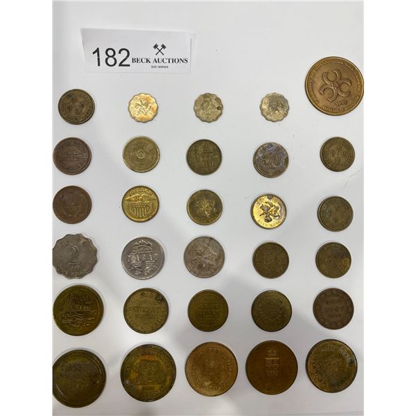 Collectible Tokens & Foreign Currency