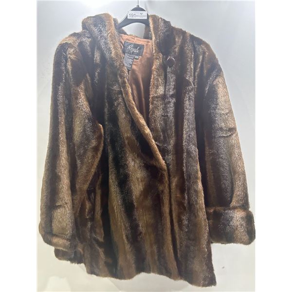 Regal Faux Fur XXXL Fur Coat