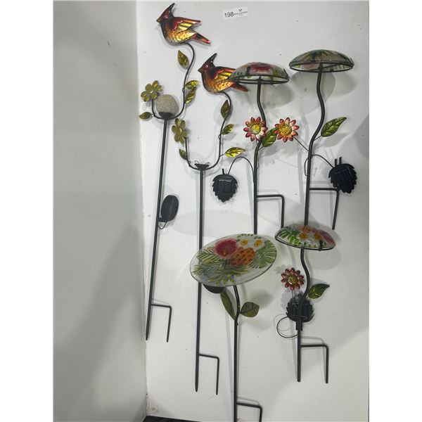 Beautiful Solar Panel Garden Decor