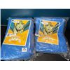 Image 1 : Lot of 2 Grizzly Tarps - 16' x 20' & 6' x 8'