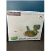 Image 3 : Lot of Inflatable Dinosaur Snow Tubes w/ Handles - 2PCS in box - Large 64inch size!