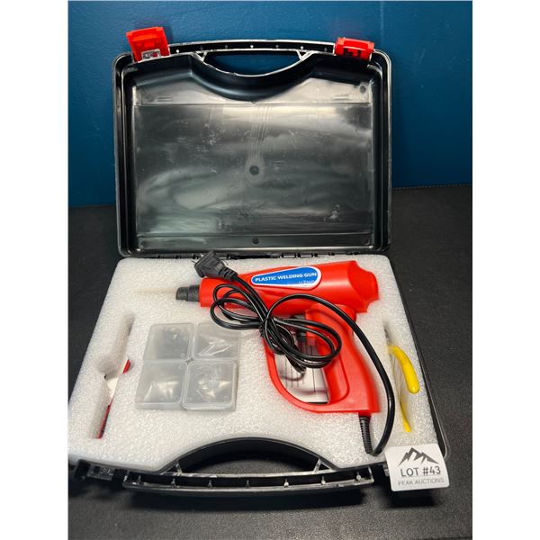 Lot of 1 Plastic Welding Gun Tool Kit