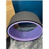 Image 4 : Lot of 1 Reehut Yoga Foam Roller/Wheel for Back Pain - Purple - 12.6" x 5" Strong Premium Back Rolle
