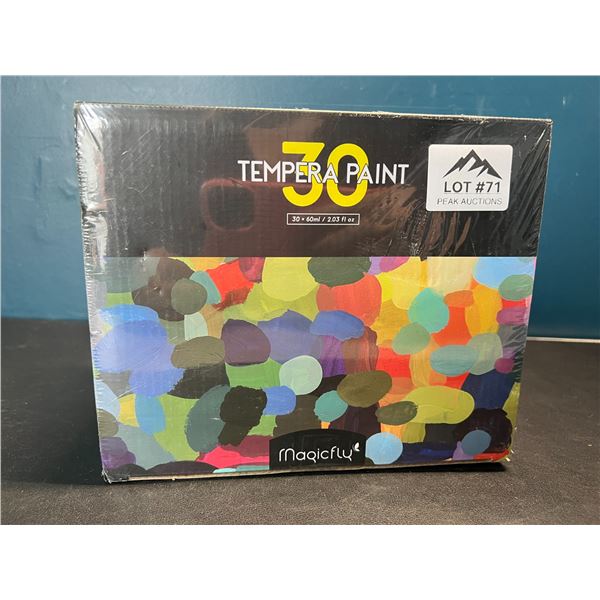 Lot of MagicFly Tempera Paint - 30 Pack/Colours - Brand New Sealed!
