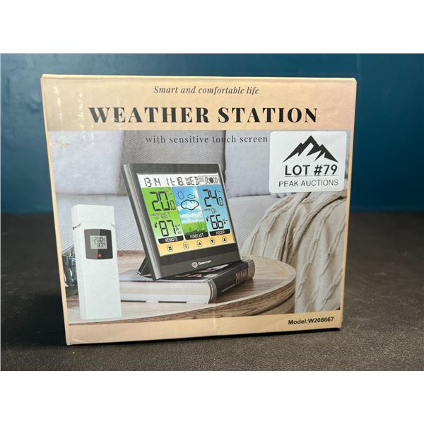 Lot of 1 Touch Screen Weather Station