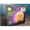 Image 1 : Lot of 1 3D Printed Rechargeable Moon Lamp