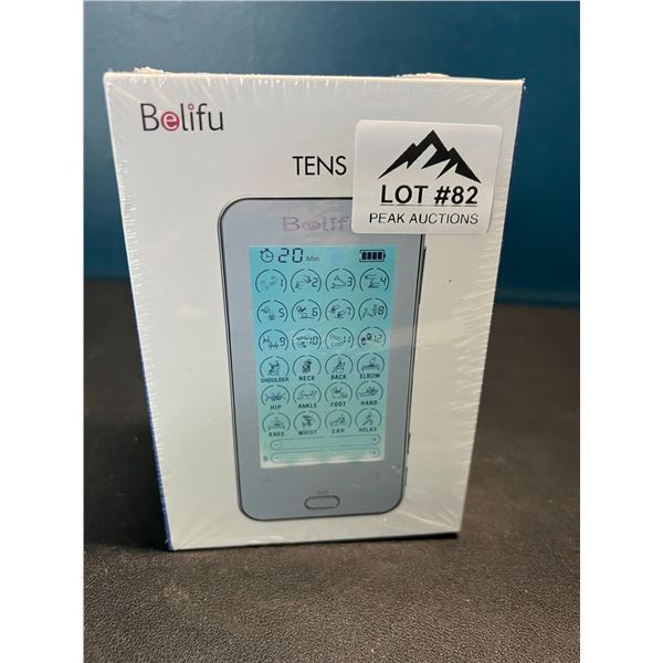 Lot of 1 Belifu Dual Channel TENS Pain Relief Muscle Stimulating Device - Brand New Sealed!!