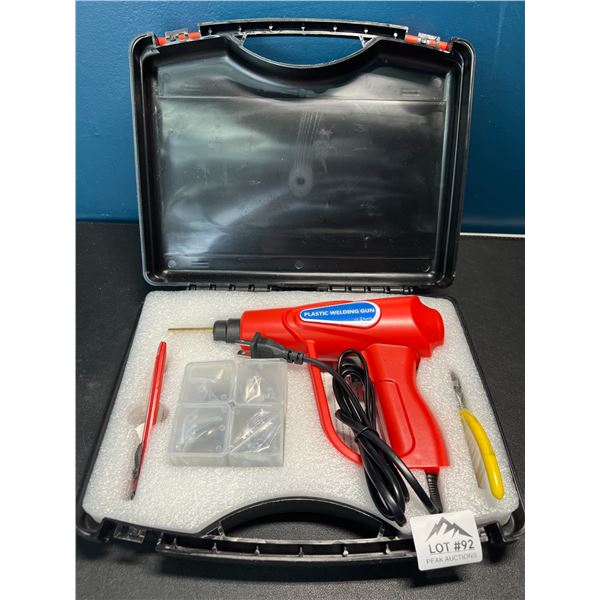 Lot of 1 Plastic Welding Gun Tool Kit