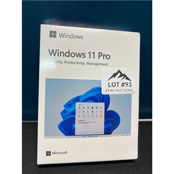 Lot of 1 Windows 11 Pro Edition - BRAND NEW SEALED!
