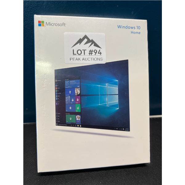 Lot of 1 Windows 10 Home Edition - BRAND NEW SEALED!