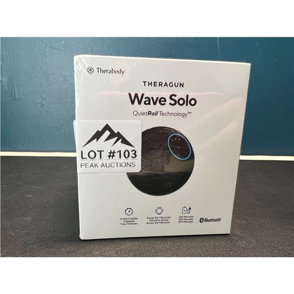 Lot of 1 Theragun Wave Solo Vibrating Roller Massage Therapy Ball