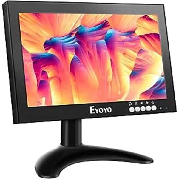 Lot of 1 Eyoyo 8-inch 1280x720 Portable Monitor