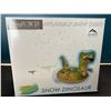 Image 3 : Lot of Inflatable Dinosaur Snow Tubes w/ Handles - 2PCS in box - Large 64inch size!