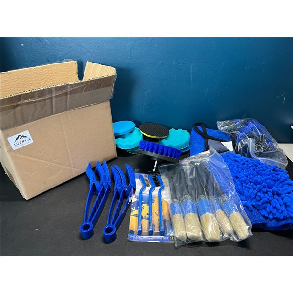 Lot of 1 23PC Car Cleaning/Detailing Brush Set