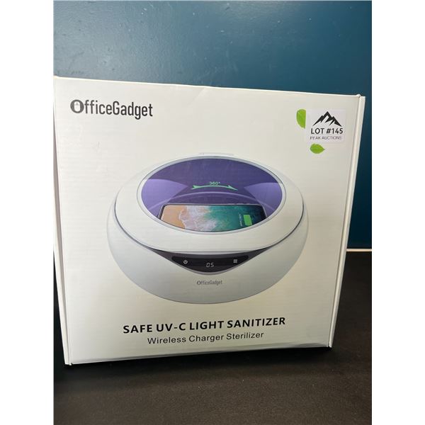 Lot of 1 Wireless Charging Station/UV Sterilizer