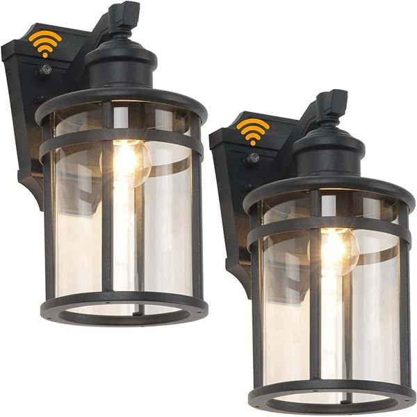 Lot of Motion Sensor Exterior/Outdoor Wall Lights - 2Pack - For Home & Garden