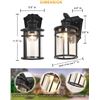 Image 4 : Lot of Motion Sensor Exterior/Outdoor Wall Lights - 2Pack - For Home & Garden