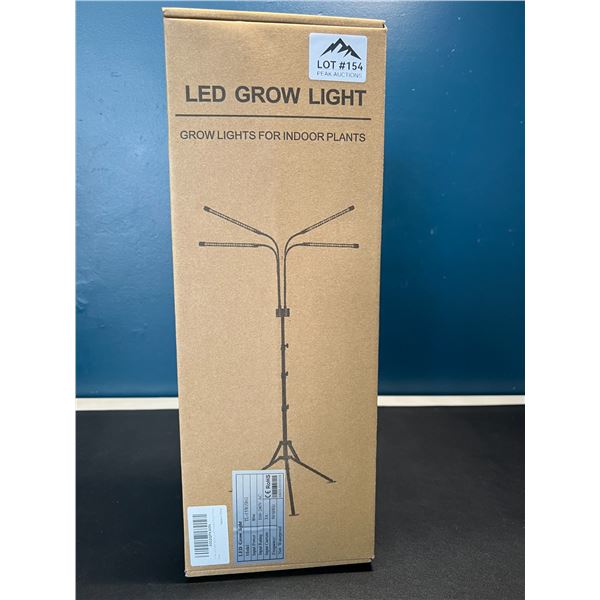 Lot of 1 LED Grow Light for Indoor Plants w/ Extendable Tripod Stand & Remote Control