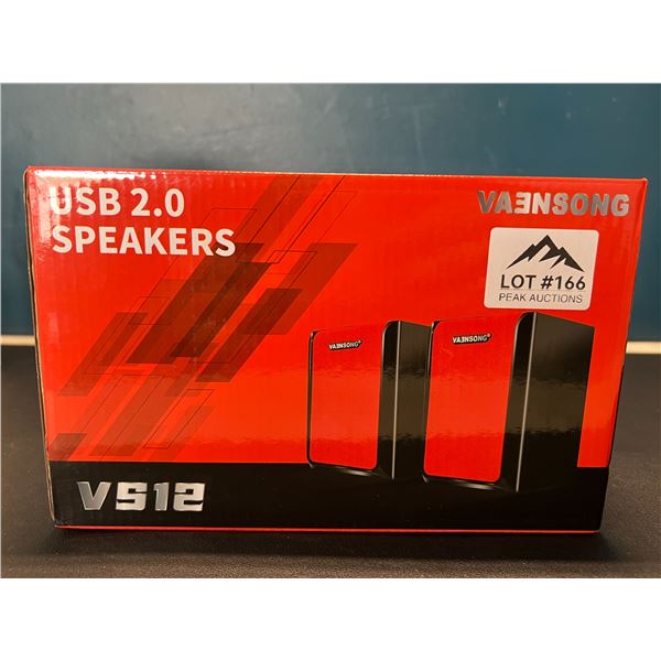 Lot of VS12 Vaensong USB 2.0 Computer Speakers