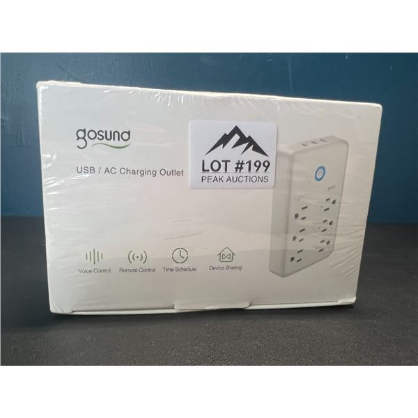Lot of 1 GoSund USB/AC Charging Outlet