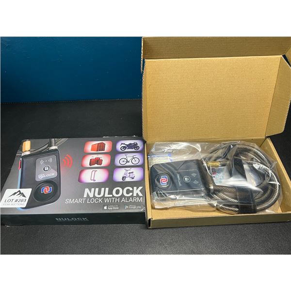 Lot of 1 Nulock Smart Lock with Alarm