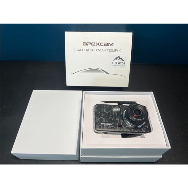 Lot of 1 Apexcam Tour 4 Car Dash Cam