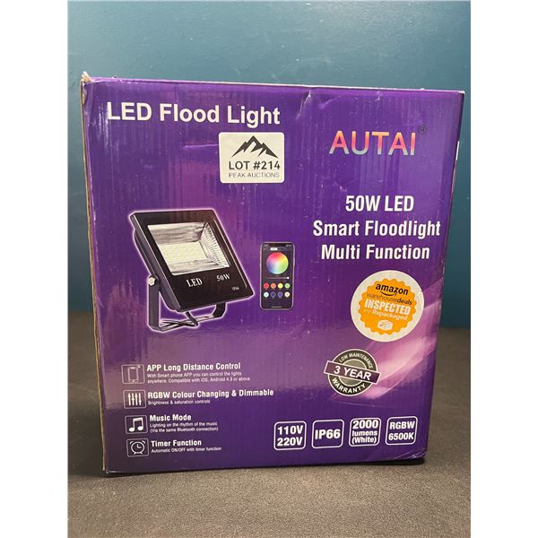 Lot of 1 Smart LED RGB Flood Light