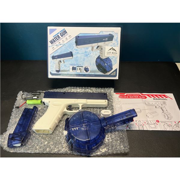 Lot of 1 Electric Water Gun - Rechargeable Automatic Water Gun - Blue