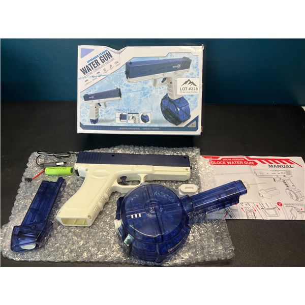 Lot of 1 Electric Water Gun - Rechargeable Automatic Water Gun - Blue