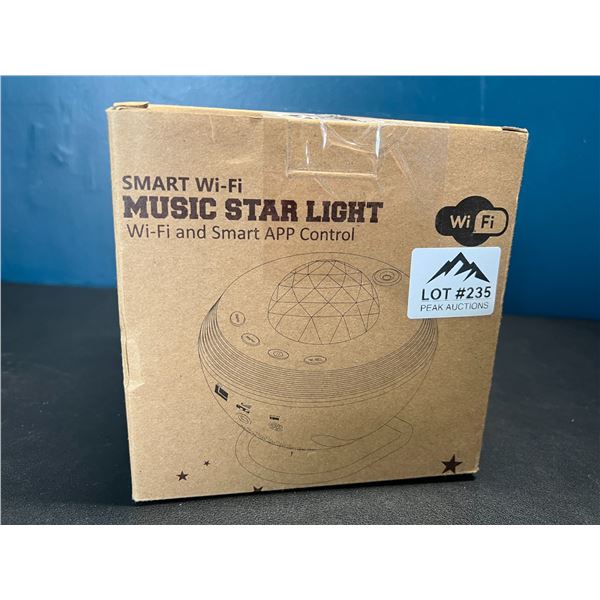 Lot of 1 Smart Wifi Music Star Light/Star Projector