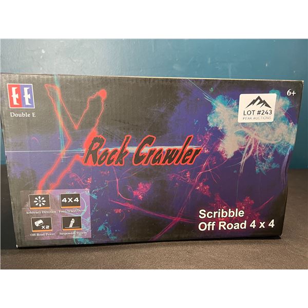 Lot of 1 Rock Crawler 4WD Remote Control Truck