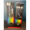 Image 1 : Lot of 2 RGB-01 XL Illuminated Gaming Mousepads