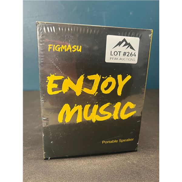 Lot of 1 Figmasu Portable Bluetooth Wireless Waterproof Speaker - Black