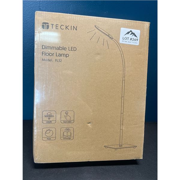Lot of 1 Teckin Dimmable LED Floor Lamp