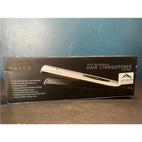 Lot of 1 Wazor Fast 30-Sec Heat Up Hair Straightener