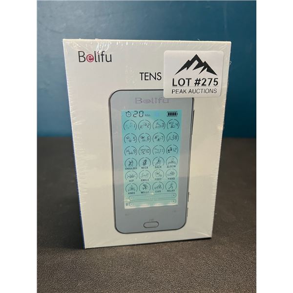 Lot of 1 Belifu Dual Channel TENS Pain Relief Muscle Stimulating Device - Brand New Sealed!!