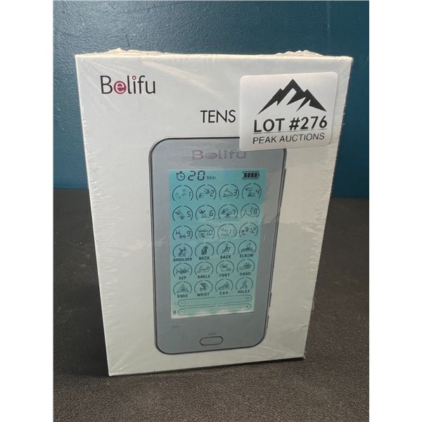 Lot of 1 Belifu Dual Channel TENS Pain Relief Muscle Stimulating Device - Brand New Sealed!!