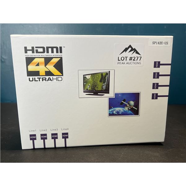 Lot of 1 4K HDMI Splitter