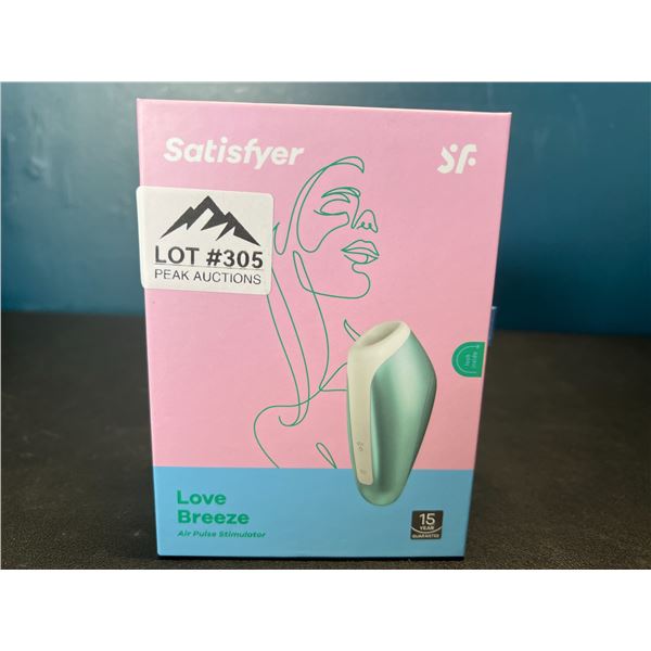 Lot of 1 Satisfyer Love Breeze Adult Toy