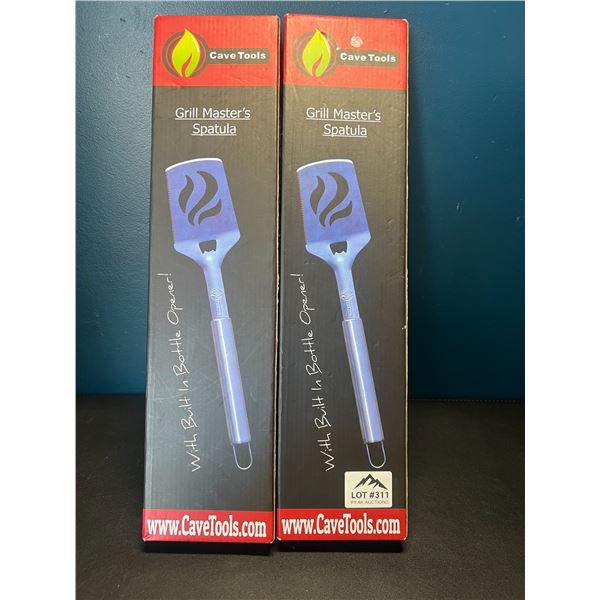 Lot of 2 Grill Masters Spatulas