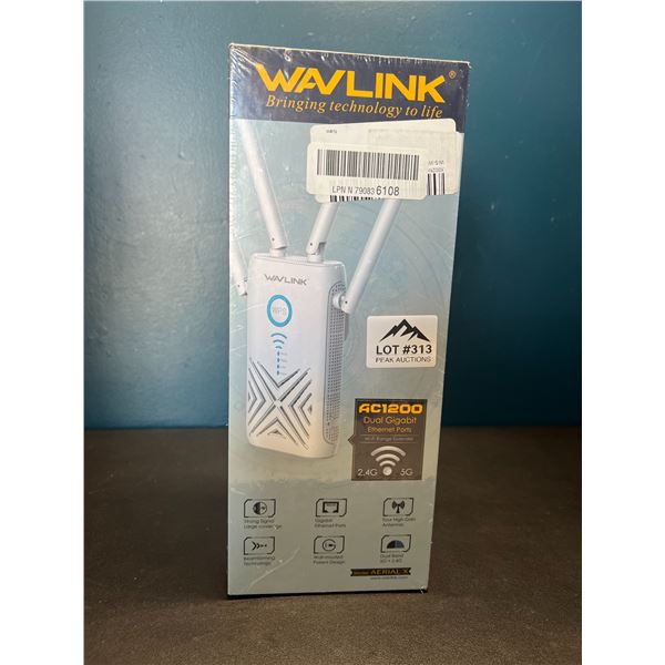 Lot of 1 WavLink Ac1200 WiFi Range Extender